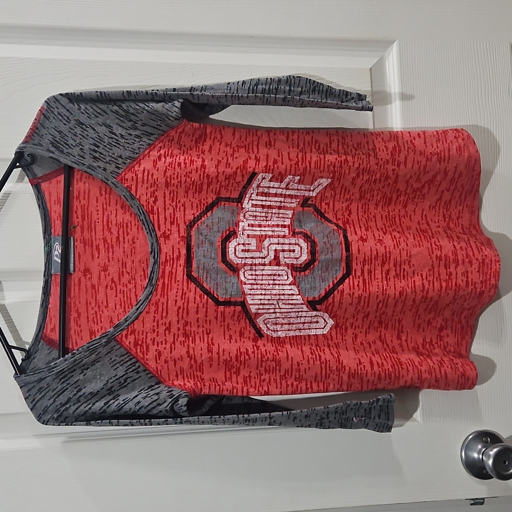 Pro‎ Player Red and Gray Tee